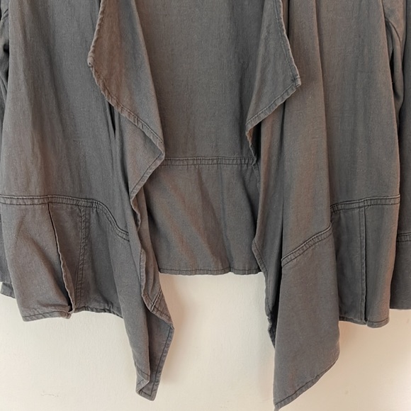 Anthropologie Daughters of the Liberation Draped Surplus Jacket Size Medium - Picture 5 of 10